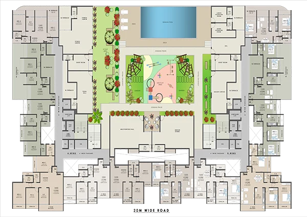 Satyam Swarnim Khanda Colony Master Plan