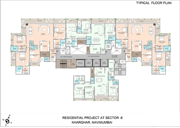 Dream Sector 6 Kharghar floor plan