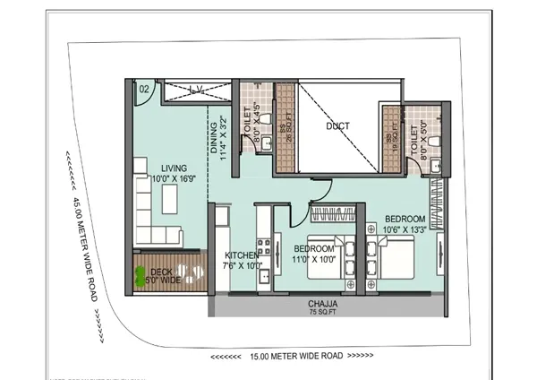 Satyam Surya Manhattan floor plan