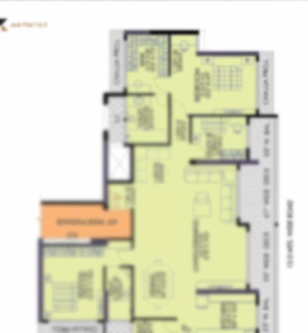 Kasturi Luxe Kharghar floor plan