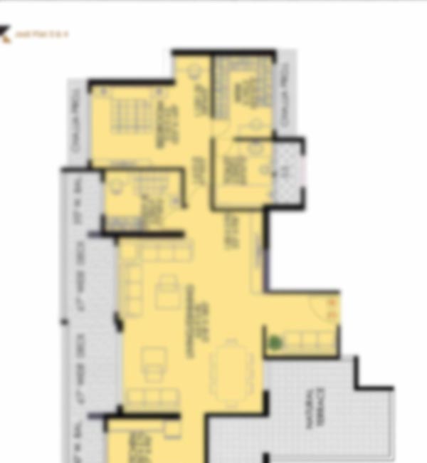 Kasturi Luxe Kharghar floor plan