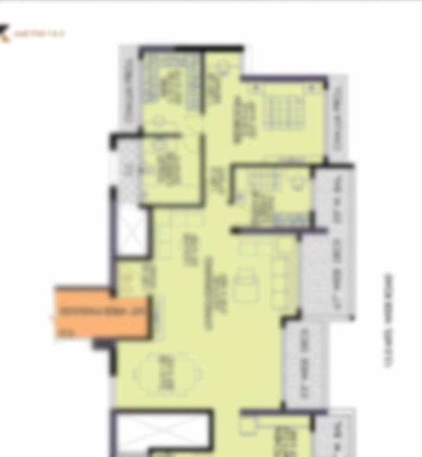 Kasturi Luxe Kharghar floor plan
