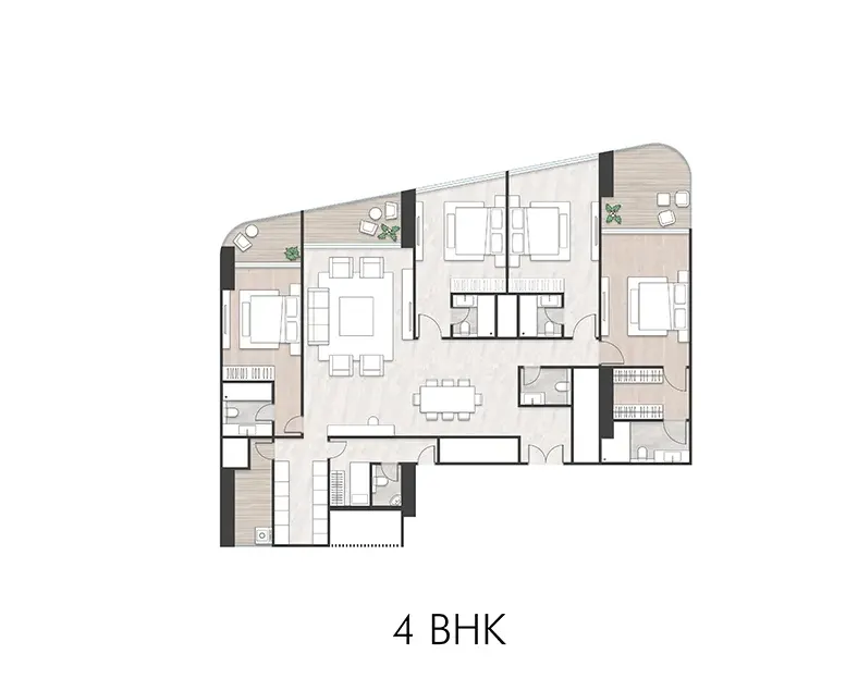 L&T Mahalaxmi floor plan
