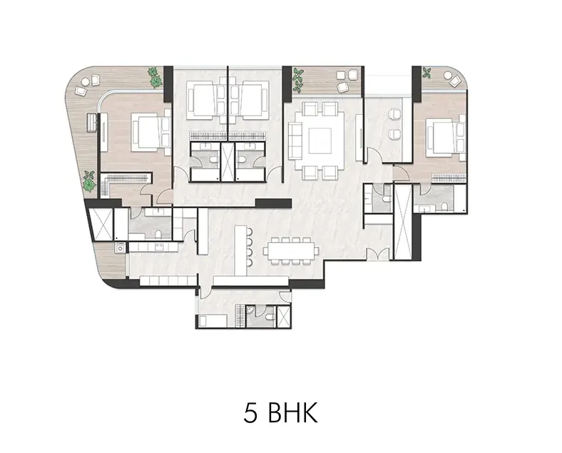 L&T Mahalaxmi floor plan