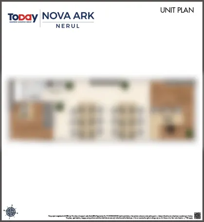 Today Nova Ark Nerul floor plan