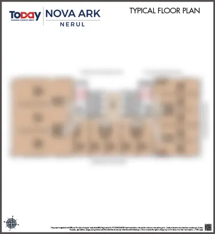 Today Nova Ark Nerul floor plan