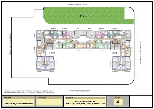 Chandralok Kopar Khairane floor plan