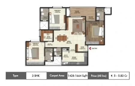 Runwal Auris floor plan