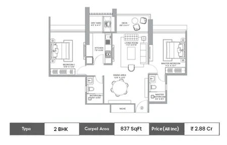 Narang Vivenda floor plan