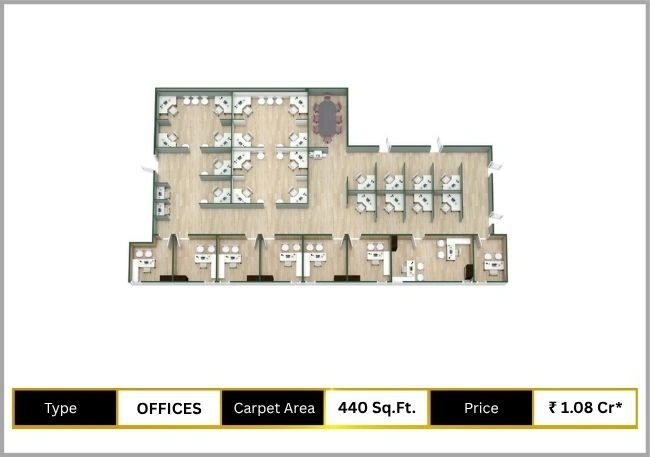 Hiranandani Commercial Park floor plan