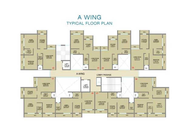 Planet Bayfront Residences floor plan