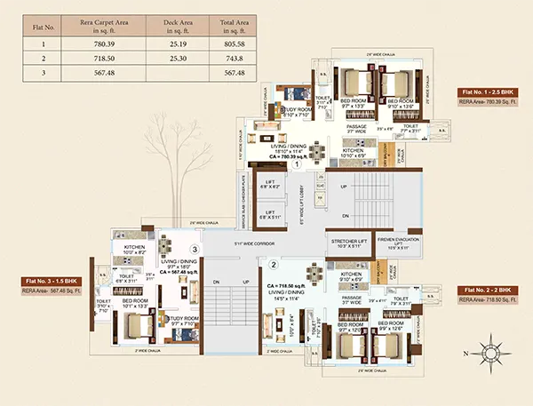 Shreeji Towers Wadala floor plan