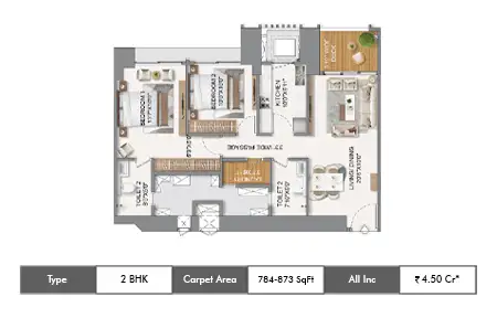 Runwal 7 Mahalaxmi floor plan