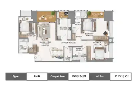 Runwal 7 Mahalaxmi floor plan