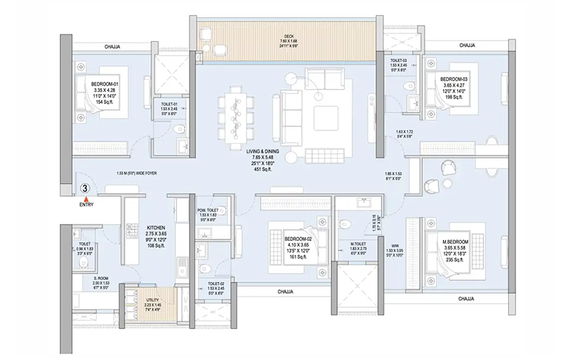 Godrej Reserve floor plan