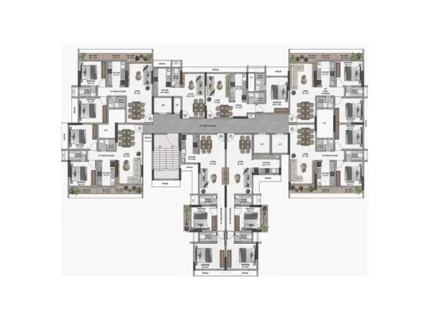 Parsn Shiv Vaibhav floor plan