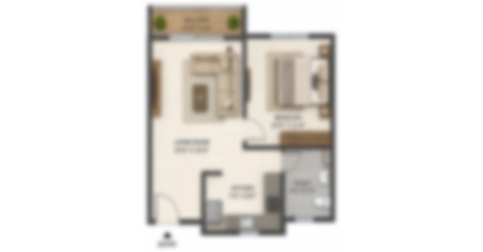 Kanakia Mumbai 2.5 Panvel floor plan