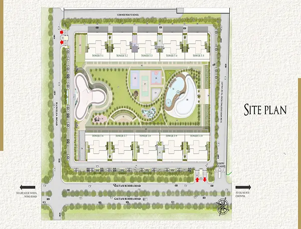 Aspire Centurian Park Greater Noida Master Plan