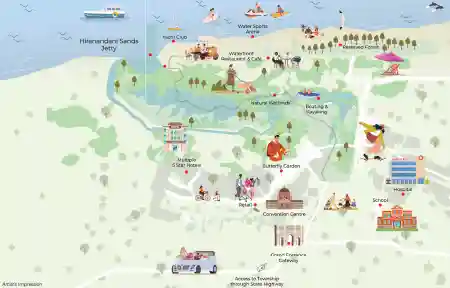 Hiranandani Sands Alibaug Plots Master Plan