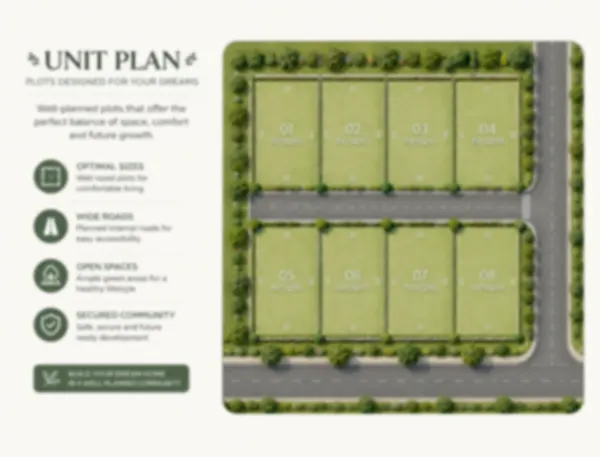 Hiranandani Sands Alibaug Plots floor plan