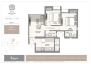 Piramal Vaikunth Thane floor plan