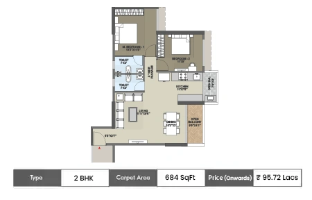 Olive Boulevard Panvel floor plan