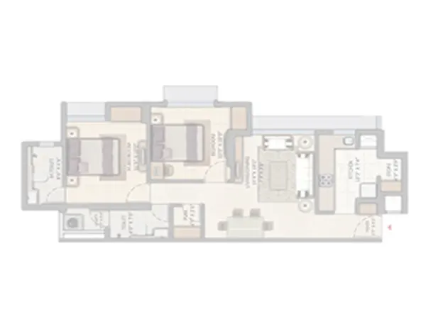 Abhinav The Curve Virar West floor plan