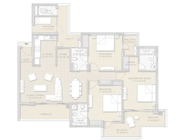 Abhinav The Curve Virar West floor plan