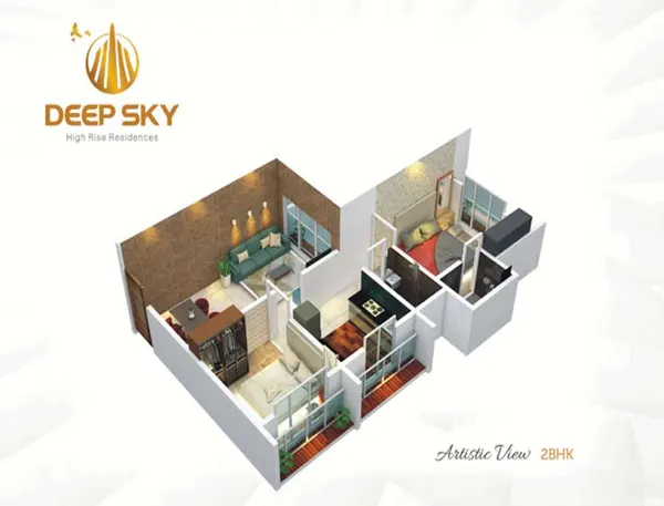 Deep Sky Vasai East floor plan