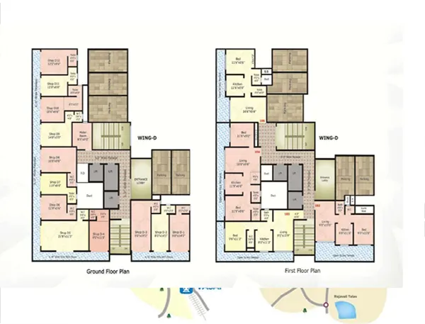 Deep Sky Vasai East floor plan