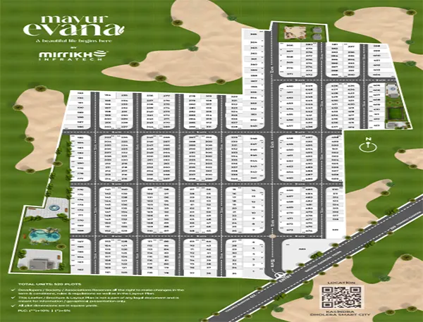 Mayur Evana Dholera Master Plan