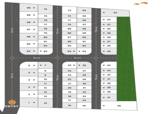 Mayur Nova Dholera floor plan