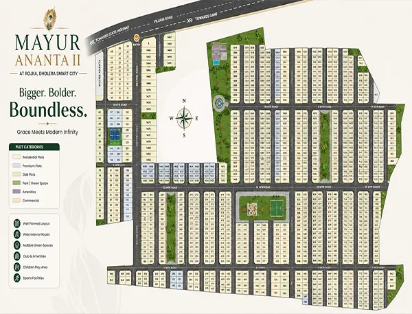 Mayur Ananta II Dholera Master Plan