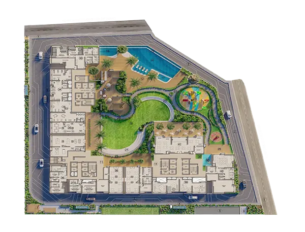 Dosti 604 Thane Master Plan