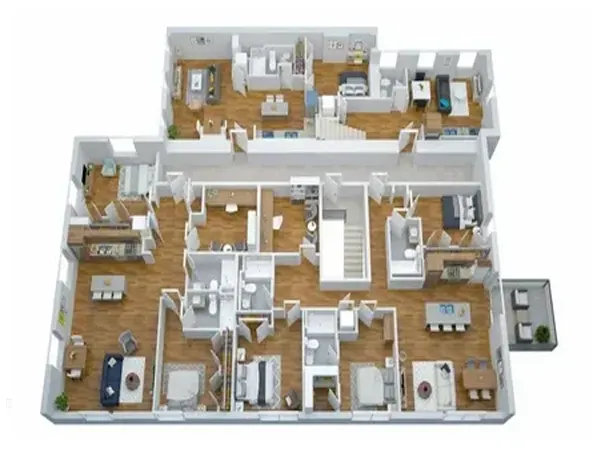 Today Obliq Airoli floor plan