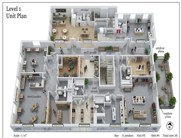 Karyan Nine Ghaziabad floor plan