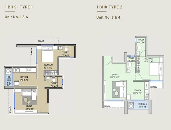 Codename First Choice Nisarg Aura floor plan