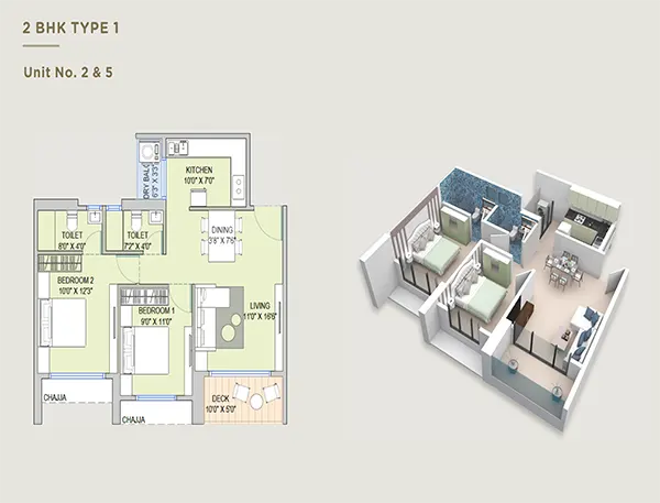 Codename First Choice Nisarg Aura floor plan