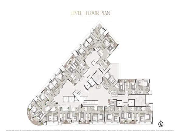 Shapoorji Nine Arcs Santacruz floor plan