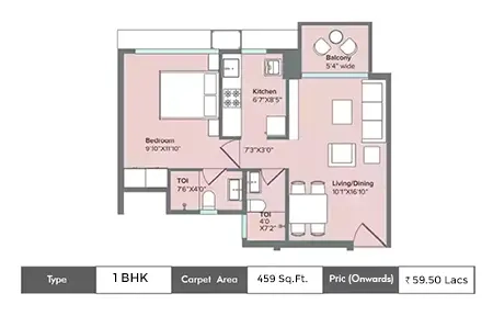 Marathon Nexzone Antilia Panvel floor plan