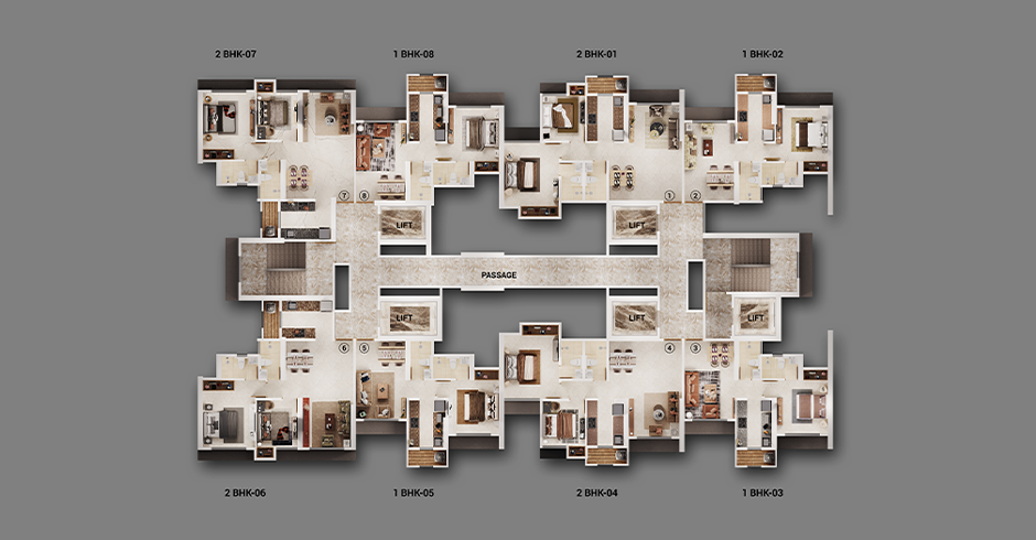 Vihang Ticket To Happiness floor plan
