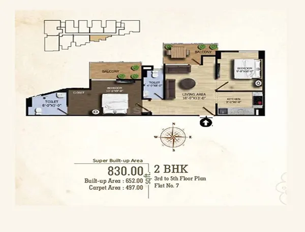 Aditri Kashi Nilayam floor plan