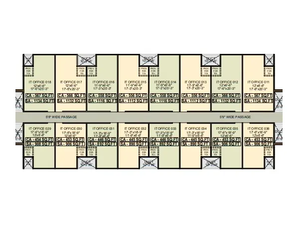 One BCC Emperia World floor plan