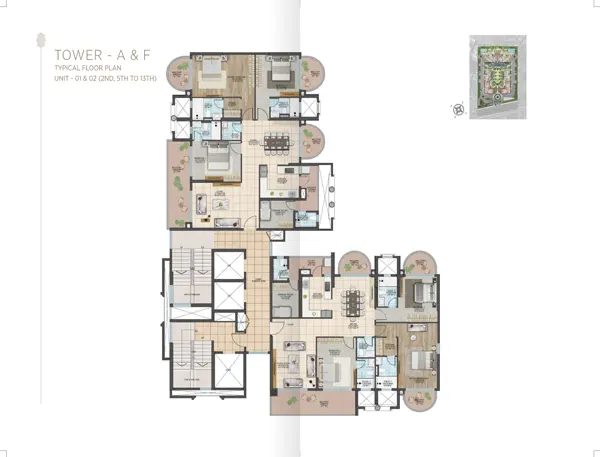 Shalimar Courtyard Varanasi floor plan