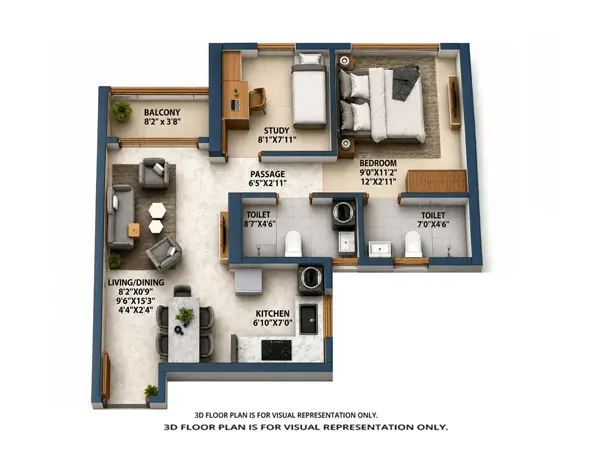 Runwal Garden Vista floor plan