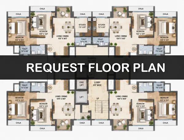 Nivant Heights Pisarve floor plan