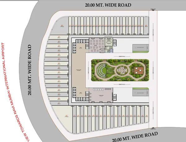Aero Capital Kamothe Commercial Master Plan