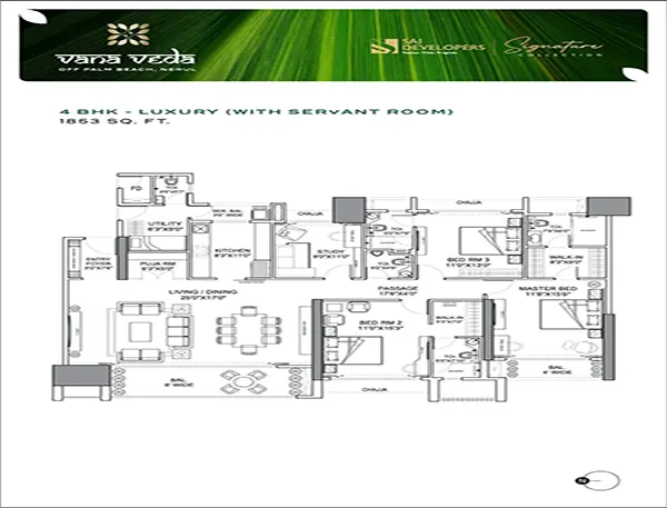 Sai Vana Veda Nerul floor plan