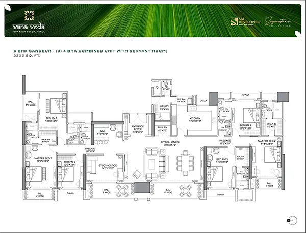 Sai Vana Veda Nerul floor plan
