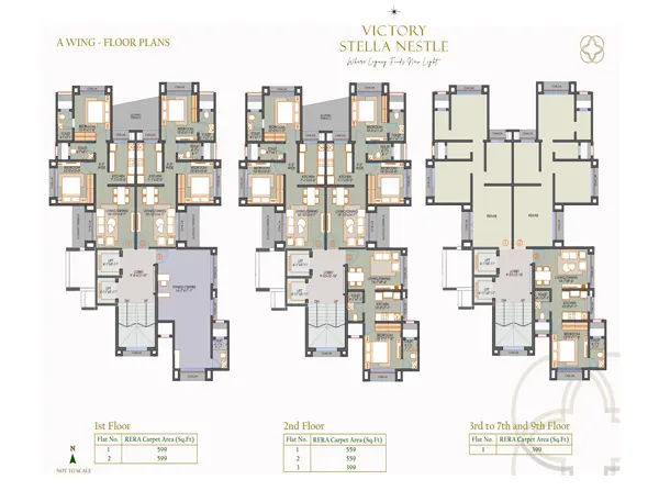 Victory Stella Nestle Borivali floor plan